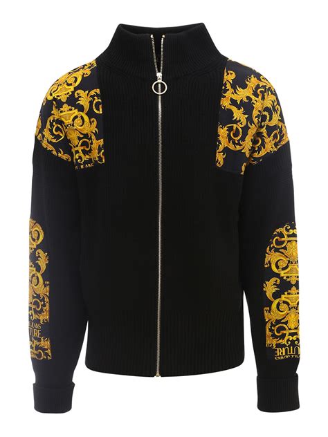 versace men cardigan|Versace ladies sweaters.